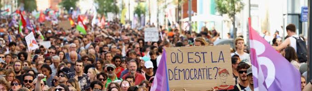 Protest in France Against the Legion of Honor Awarded to President Embaló