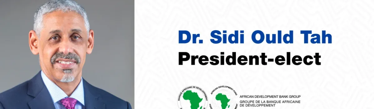 Mauritania’s Sidi Ould Tah Elected President of African Development Bank