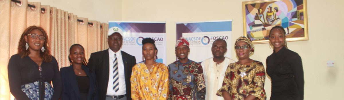 WACSOF MEETS WITH THE YOUTH DEVELOPMENT AND ENTREPRENEURSHIP THEMATIC GROUP