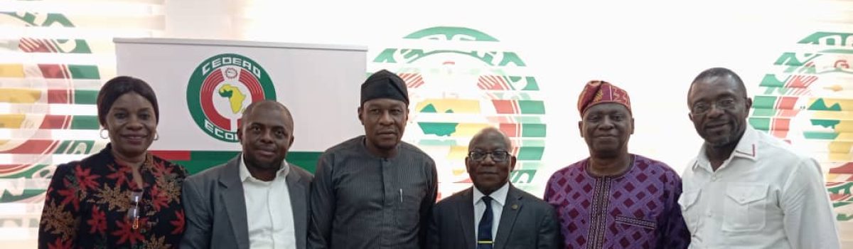 Courtesy Visit By The West African Civil Society Forum (WACSOF) To The ECOWAS Commissioner For Political Affairs, Peace and Security (PAPS), His Excellency Ambassador Abdul–Fatau Musah On 26th February 2024 At His Office To Discuss Partnership With ECOWAS As Its Key Partner