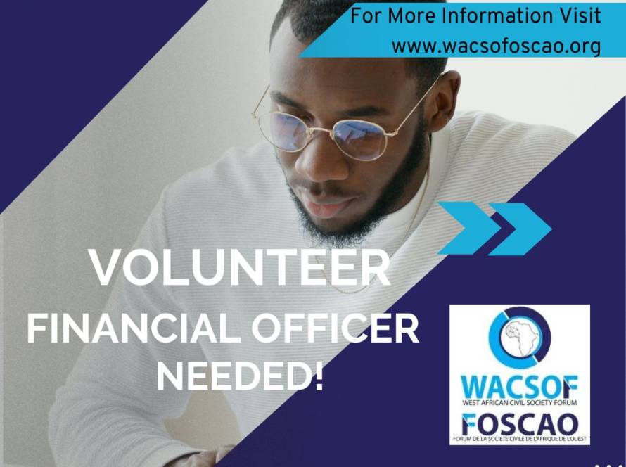 Volunteer Financial Officers  Needed