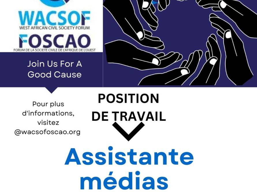 Assistant Média Bénévole - Offre de Volontariat 