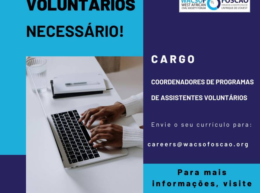 Coordenadores Assistentes de Programas para Voluntários